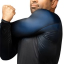 Hayabusa Rash Guard Geo, Schwarz-Blau