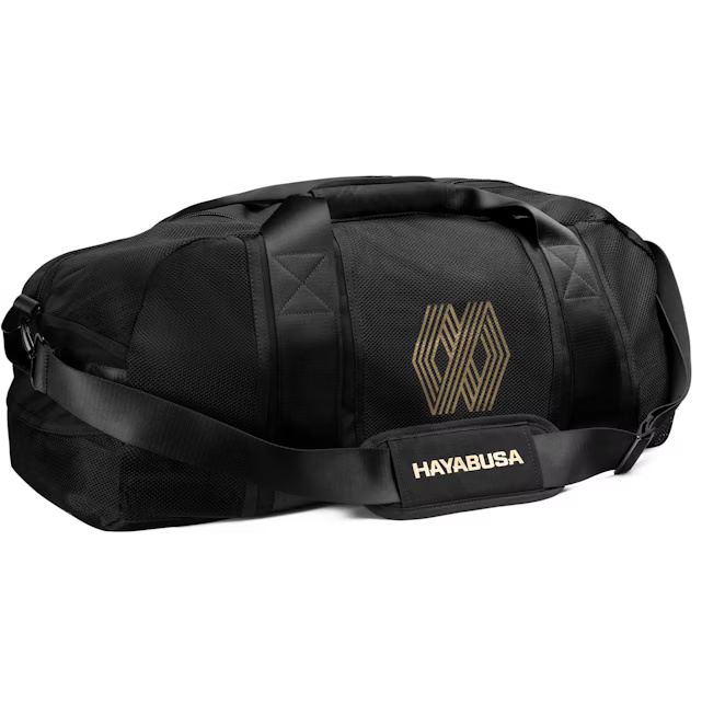 Hayabusa Sporttasche Mayweather Mesh, Schwarz-Gold