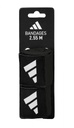 adidas Boxbandagen 2,5m Halbelastisch, Schwarz