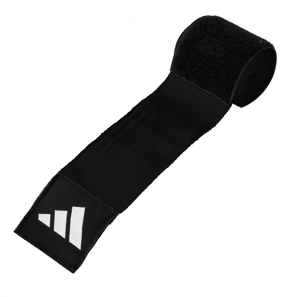 adidas Boxbandagen 3,5m Halbelastisch, Schwarz