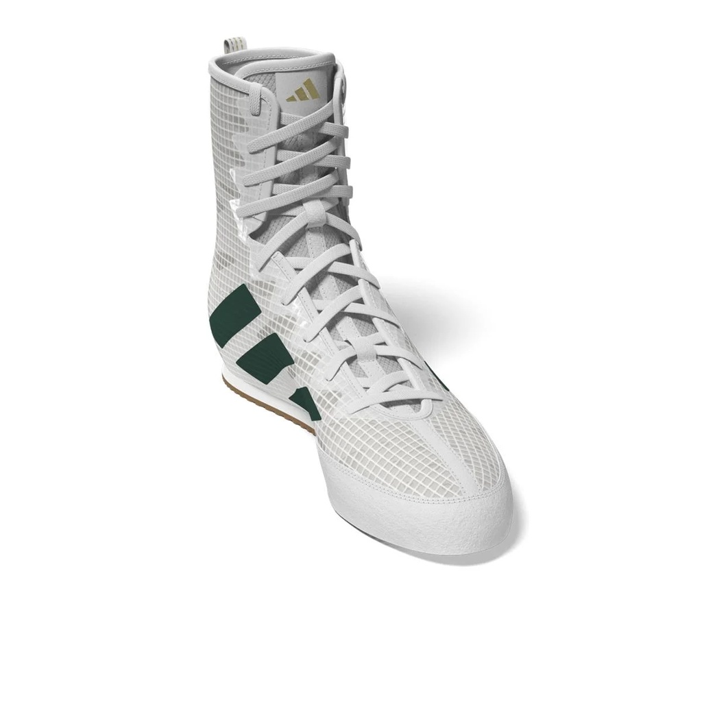 adidas Boxschuhe Box Hog 4, Weiß-Grün 2
