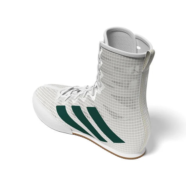 adidas Boxschuhe Box Hog 4, Weiß-Grün 5