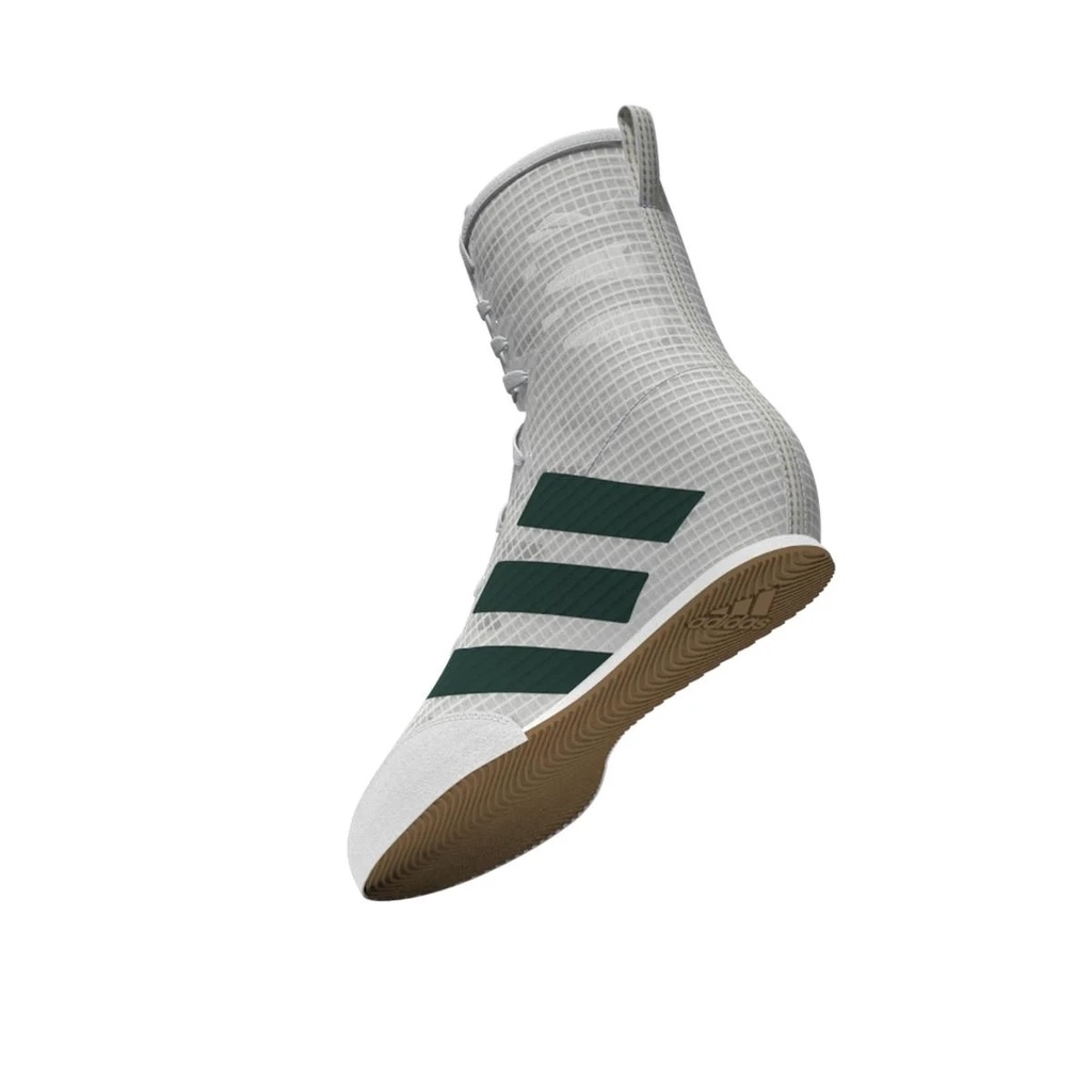 adidas Boxschuhe Box Hog 4, Weiß-Grün 7