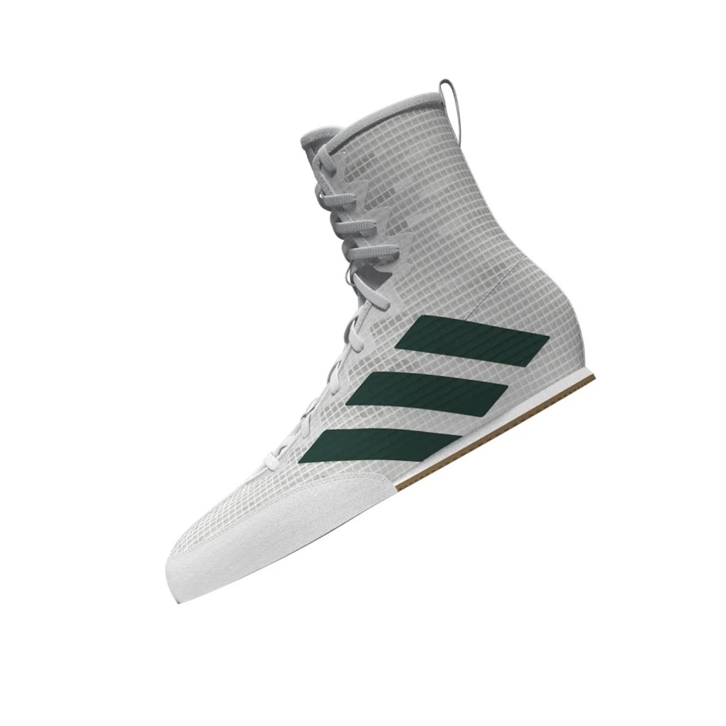 adidas Boxschuhe Box Hog 4, Weiß-Grün 9