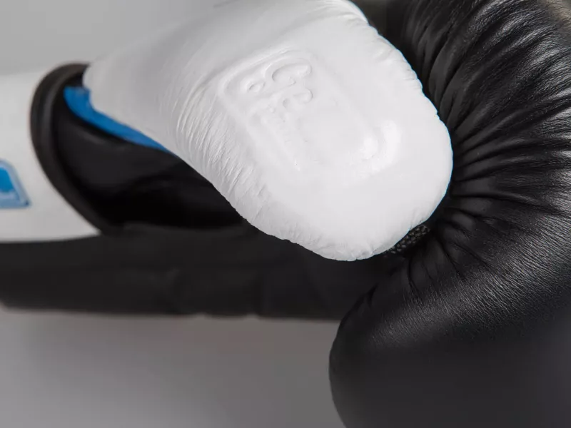 Paffen Sport Boxhandschuhe Gel, Schwarz
