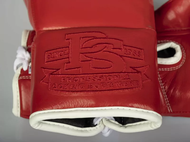 Paffen Sport Boxhandschuhe Pro Classic Fight mit Schnürung, Rot