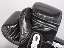 Paffen Sport Boxhandschuhe Pro Classic Fight mit Schnürung, Schwarz