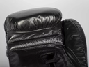 Paffen Sport Boxhandschuhe Pro Mexican Sparring mit Schnürung, Schwarz