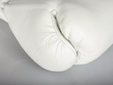 Paffen Sport Boxhandschuhe Pro Mexican Sparring mit Schnürung, Weiß