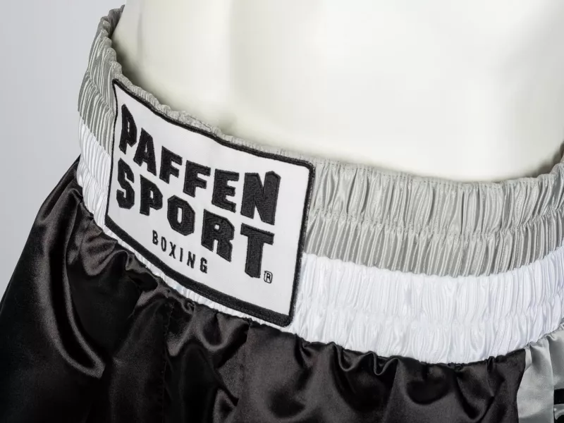 Paffen Sport Boxhosen Pro Mexican, Schwarz-Silber