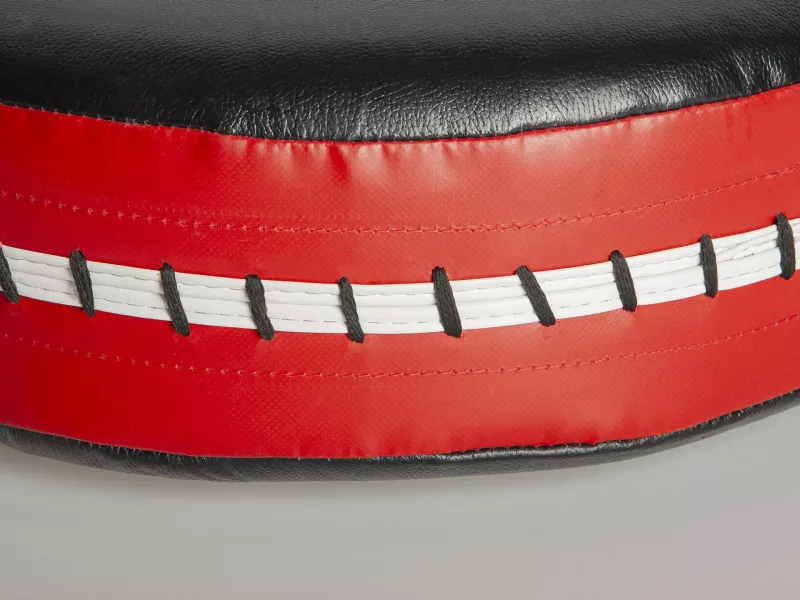Paffen Sport Punch Shield Coach Hit Leder 40x12cm, Schwarz-Rot