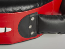 Paffen Sport Punch Shield Coach Hit Leder 40x12cm, Schwarz-Rot