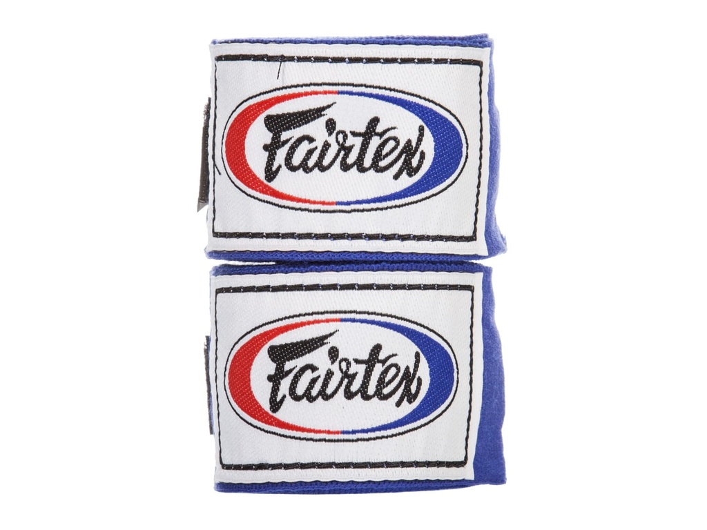 Fairtex Boxbandagen 4,5m Halbelastisch, Blau