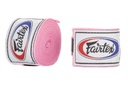 Fairtex Boxbandagen 4,5m Halbelastisch, Pink