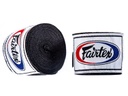 Fairtex Boxbandagen 4,5m Halbelastisch, Schwarz