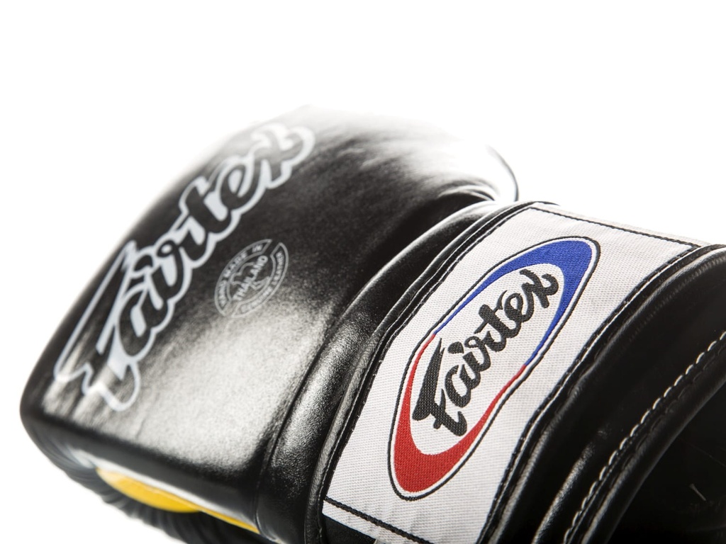 Fairtex Boxhandschuhe BGV9 Mexican Style, Schwarz-Gelb