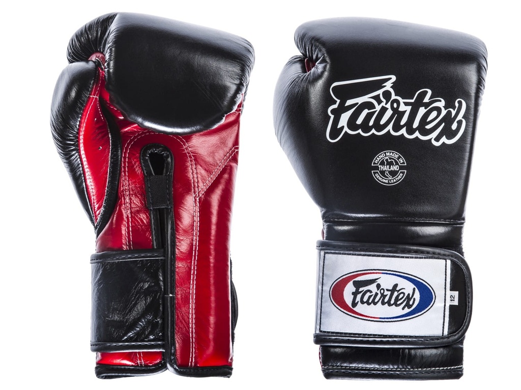 Fairtex Boxhandschuhe BGV9 Mexican Style, Schwarz-Rot