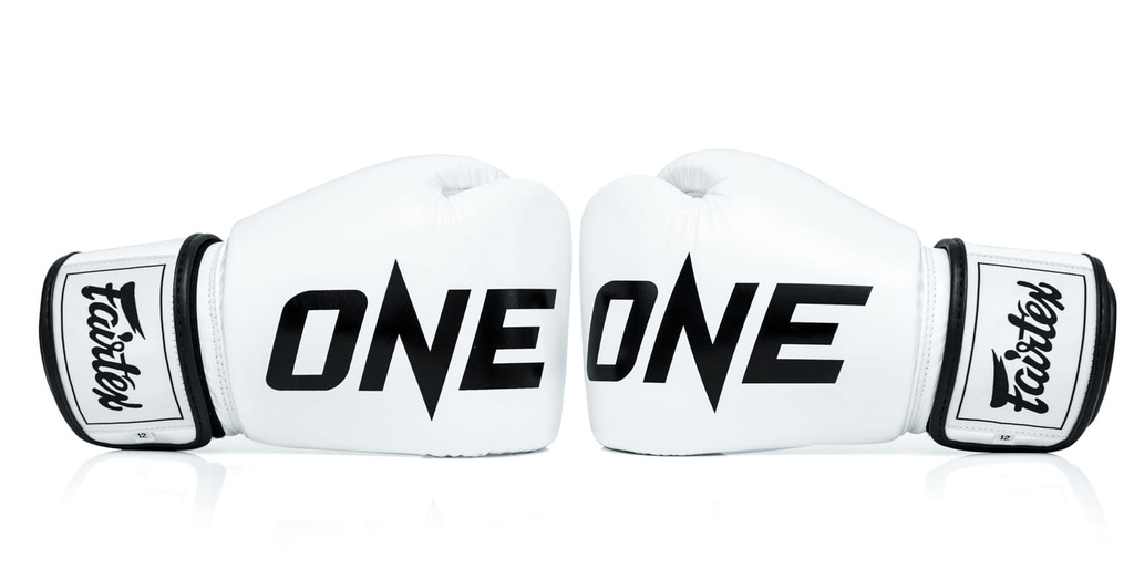 Fairtex Boxhandschuhe ONE X ONE Championship, Weiß
