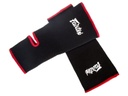 Fairtex Fußbandage AS1, Schwarz-Rot