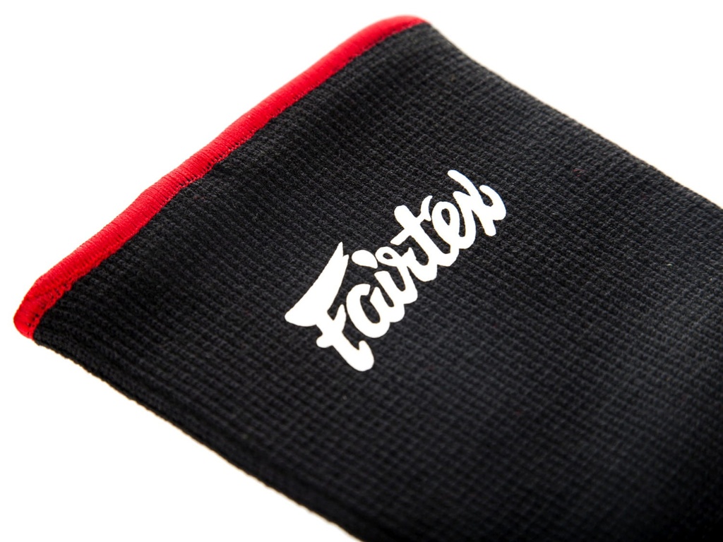 Fairtex Fußbandage AS1, Schwarz-Rot