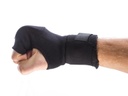 Fairtex Innenhandschuhe mit Bandage HW3, Schwarz