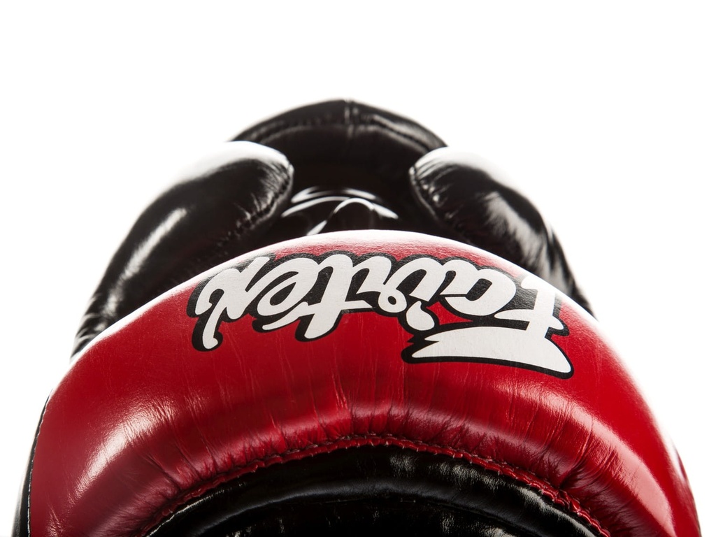 Fairtex Kopfschutz Full Coverage HG13F, Rot