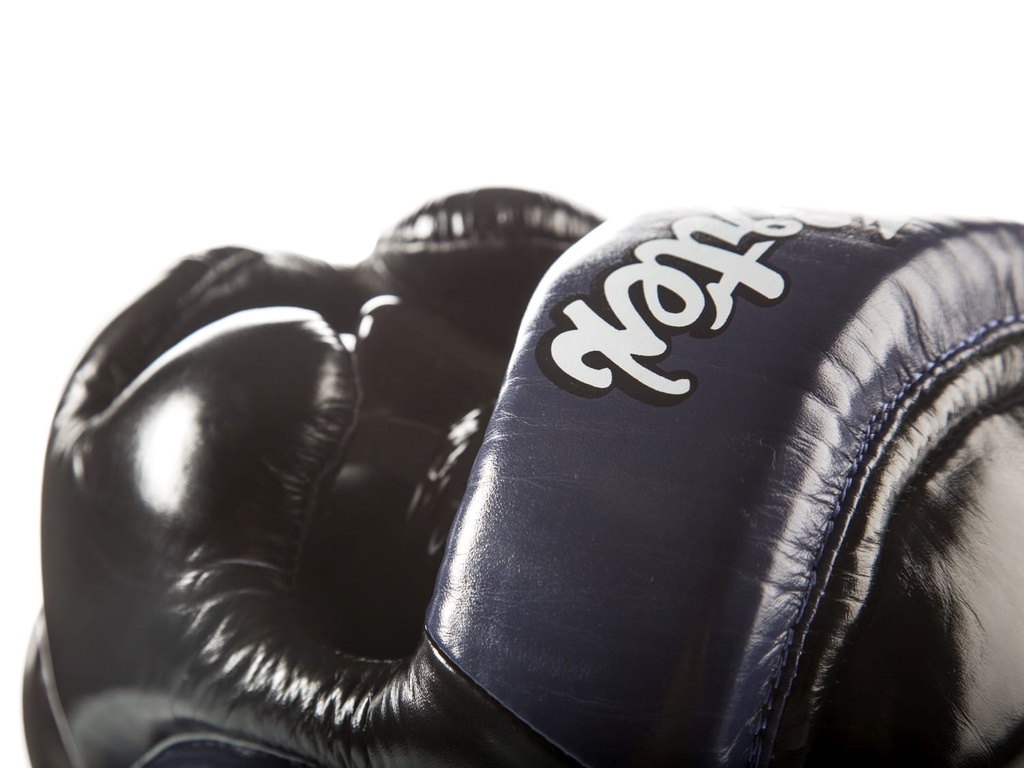 Fairtex Kopfschutz Full Coverage HG13F, Schwarz-Blau