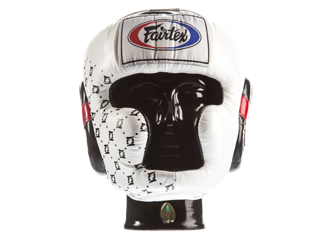 Fairtex Kopfschutz Super Sparring HG10, Weiß