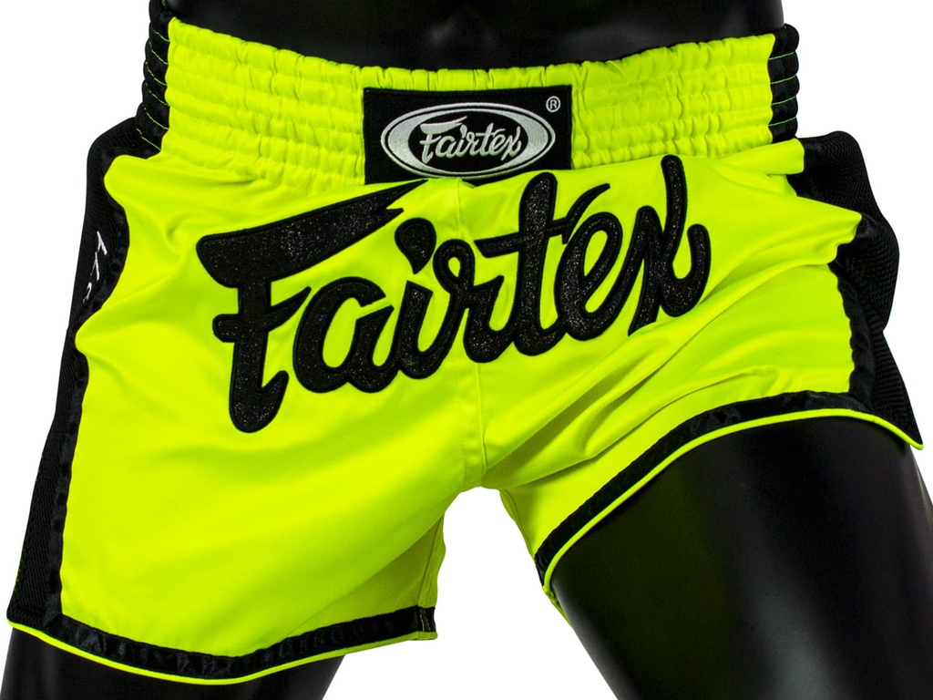 Fairtex Muay Thai Shorts BS1706, Neongrün