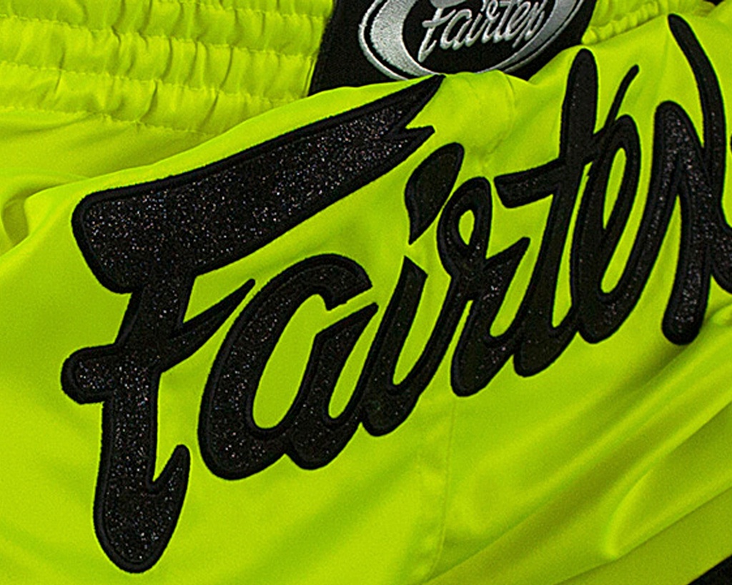 Fairtex Muay Thai Shorts BS1706, Neongrün