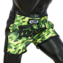 Fairtex Muay Thai Shorts BS1710, Camo-Grün