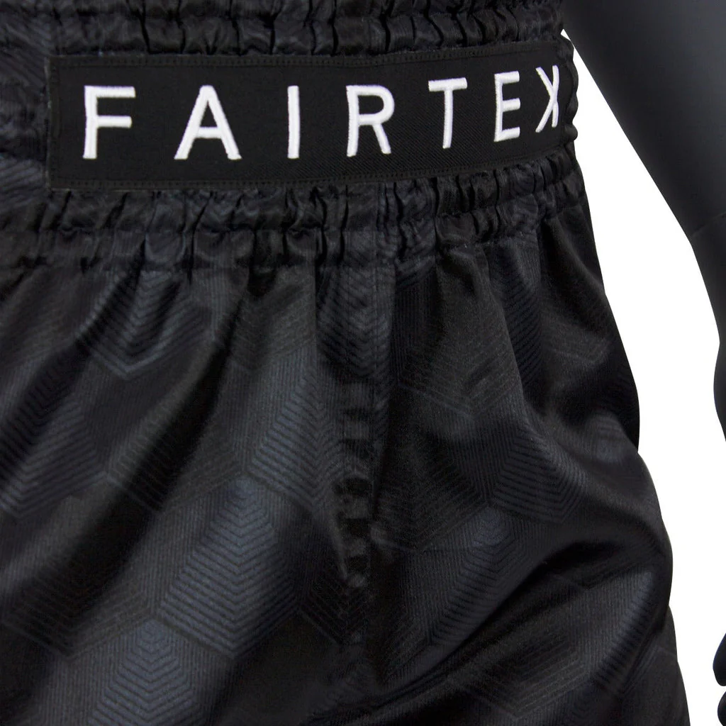 Fairtex Muay Thai Shorts BS1901, Schwarz