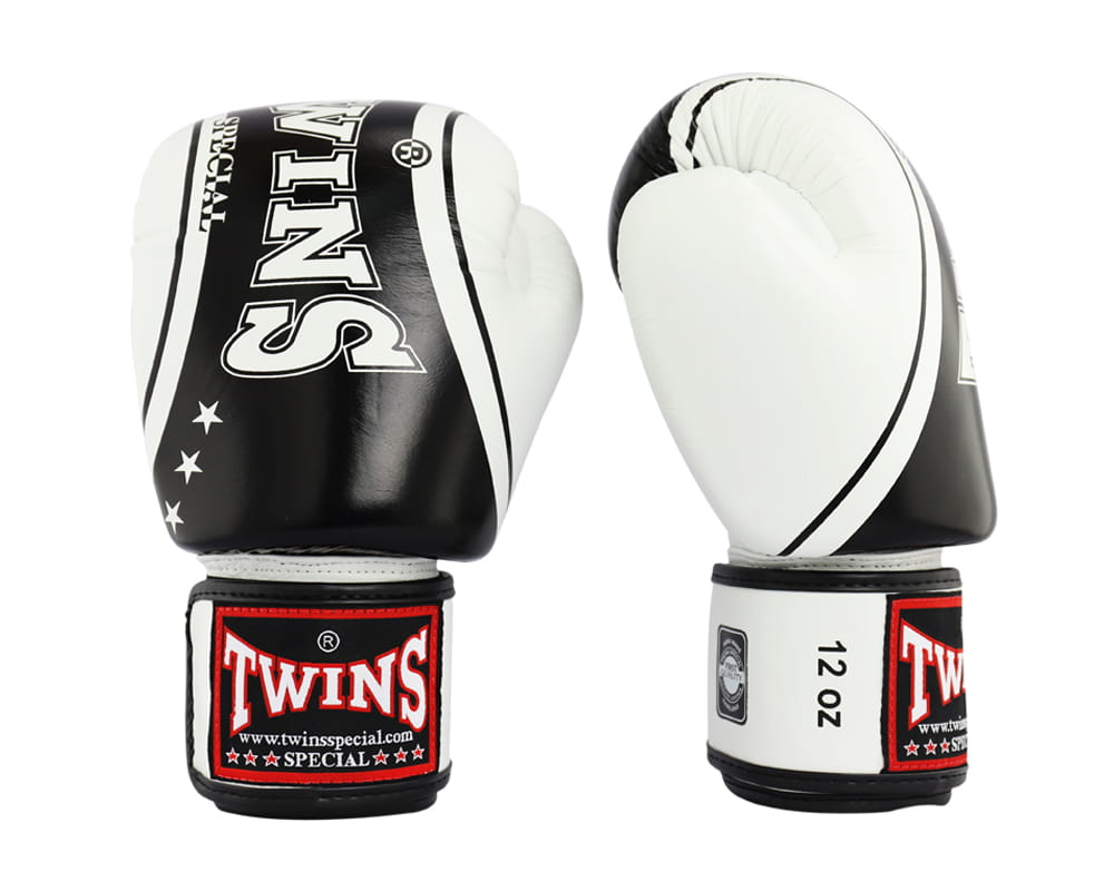 Twins Boxhandschuhe BGVL3-TW4, Schwarz-Weiss