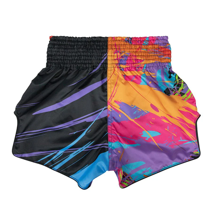 Fairtex Muay Thai Shorts BS1933 World Music, Schwarz