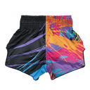Fairtex Muay Thai Shorts BS1933 World Music, Schwarz