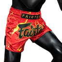 Fairtex Muay Thai Shorts BS1946 Inferno, Rot