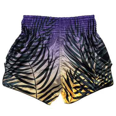 Fairtex Muay Thai Shorts BS1941 Short Dawn, Blau-Gelb