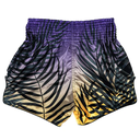 Fairtex Muay Thai Shorts BS1941 Short Dawn, Blau-Gelb