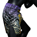 Fairtex Muay Thai Shorts BS1941 Short Dawn, Blau-Gelb