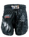 Fairtex Muay Thai Shorts Dark Knight, Schwarz