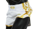 Fairtex Muay Thai Shorts Glory BSG2, Weiß-Gold
