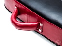 Fairtex Schlagpolster Low Kick LKP1, Schwarz-Rot