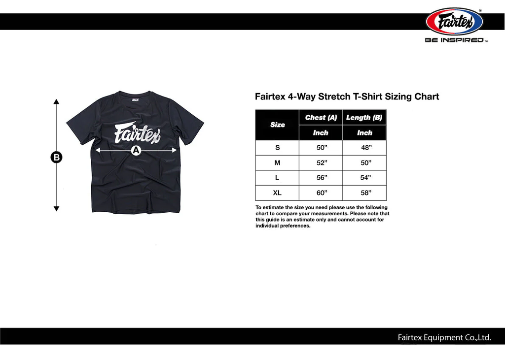 Fairtex T-Shirt TST181, Weiß