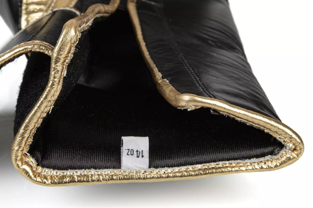 Paffen-Sport Boxhandschuhe Pro Wide, Schwarz-Gold 6