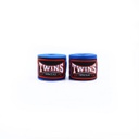 Twins Boxbandage 5m Unelastisch, Blau