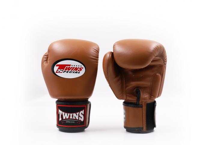 Twins Boxhandschuhe BGVL-3, Braun
