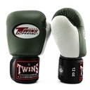 Twins Boxhandschuhe BGVL-3, Dunkelgrün-Weiß