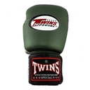 Twins Boxhandschuhe BGVL-3, Dunkelgrün-Weiß