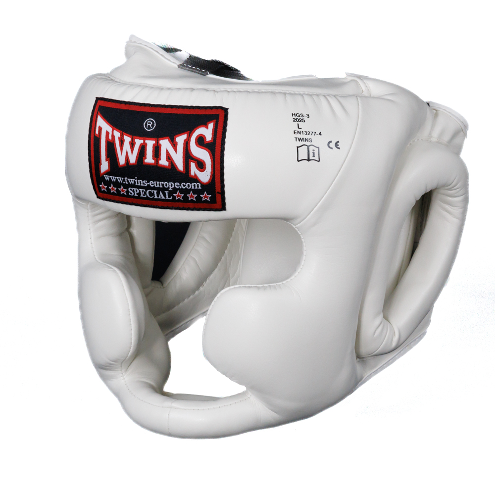 Twins Kopfschutz HGL3 Skintex, Weiß 3