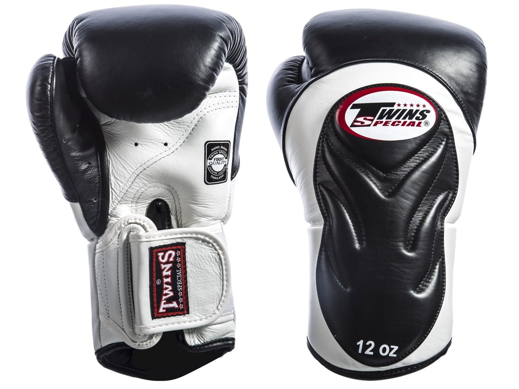 Twins Boxhandschuhe BGVL-6, Schwarz-Weiß